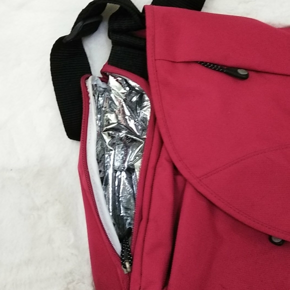 Columbia Red Canvas Laptop or Baby Bag - Picture 5 of 11